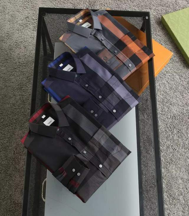Picture of Burberry Shirt Long _SKUBurberryM-3XL8qx11425646